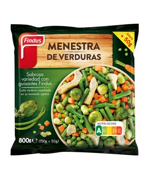 Menestra Findus De Verdura 800 Grs