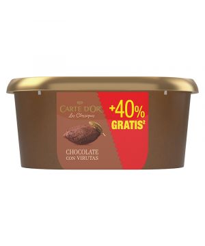 Helado Carte D'or Chocolate 900 Ml.+30% Gratis 650 Grs.