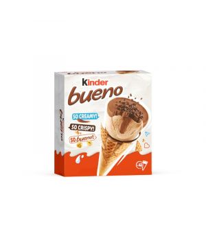 Helado Cono Kinder Bueno Classic 4 Ud X 90 Ml., 248 Grs