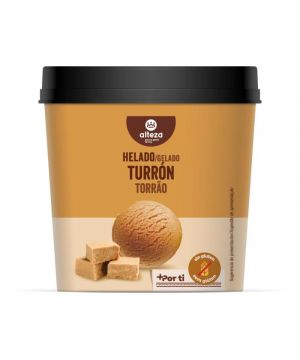 Helado Alteza Turron Tarrina 500 Ml 303 Grs.