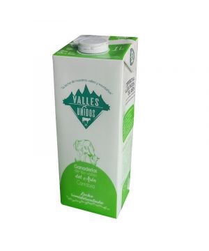 Leche Valles Unidos Semidesnatada Brik Litro