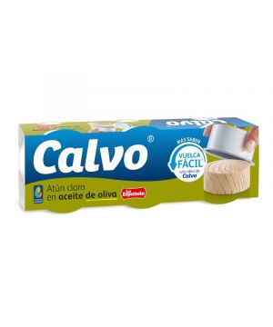 Atun Claro Calvo Aceite Oliva Vuelca Facil Ro80 P3X52 Gr.p.e
