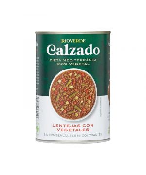 Lenteja Calzado Con Vegetales 425 Gr.