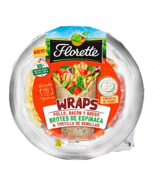 Barqueta Florette Wraps 255 Grs