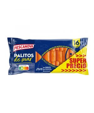 Palitos De Mar Pescanova Zero 305 Grs.