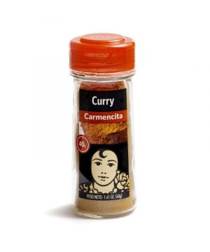 Especia Carmencita Curry Cristal 40 Grs