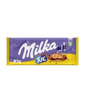 Chocolate Milka Galleta Salada Tuc 87 Grs