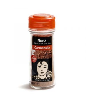 Especia Carmencita Nuez Moscada Pieza Cristal 42 Grs