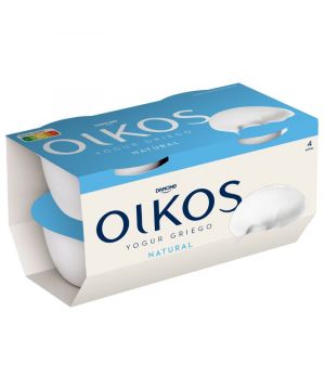 Yogur Danone Oikos Natural Pack-4 X 110 Grs