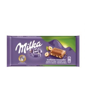 Chocolate Milka Almendra 125 Grs