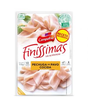 Pechuga Pavo Finissimas Campofrio 115 Grs