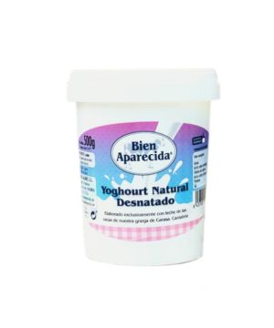 Yogur Bien Aparecida Natural Desnatado 500 Grs