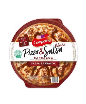 Pizza Campofrio Barbacoa Masa Fina Con Salsa 410 Grs