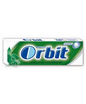 Chicle Orbit Hierbabuena 10 Grageas 14 Grs Und