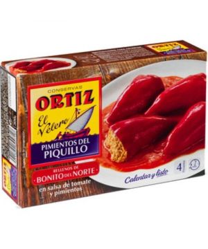 Pimientos Ortiz Rellenos De Bonito 325 Grs