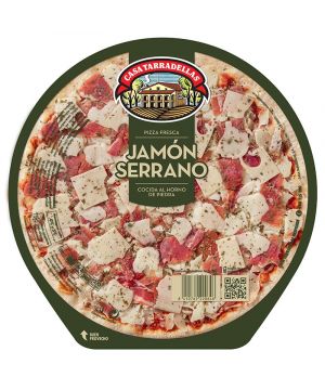 Pizza Tarradellas Jamon Serrano 390 Grs