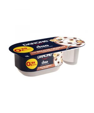 Yogur Danone Duo Bolitas Crunchy Con Chocolate 100 Grs