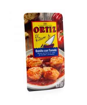 Bonito Ortiz En Salsa De Tomate Y Pimientos 300 Gr.