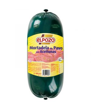 Mortadela Pavo Con Aceitunas Elpozo, Kilo