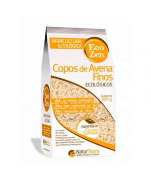 Copos De Avena Finos Ecologicos Naturtierra Ecozen 500 Grs