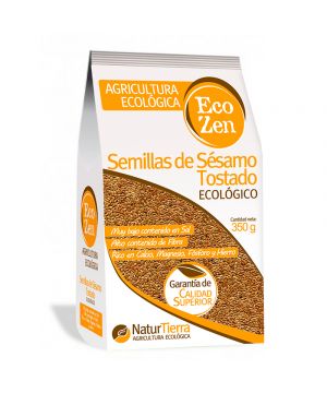 Semillas De Sesamo Tostado Ecologico Naturtierra Ecozen 350g