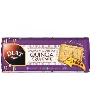 Galletas Diat Integrales Con Quinoa Crujiente 220 Grs