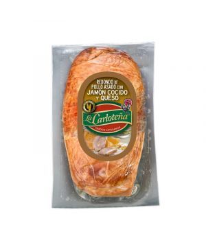 Redondo Pollo Asado Jamon Cocido Y Queso La CarloteÑa 340 Gr