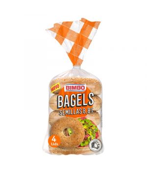 Bagels Bimbo Semillas P-4 300 Grs