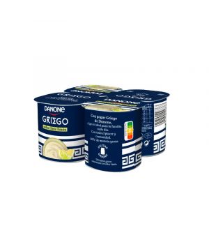 Yogur Danone Griego Lima Limon P-4 X 110 Grs.