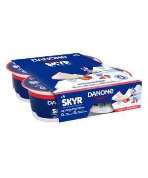 Skyr Danone Fresa P-4 X 100 Grs.
