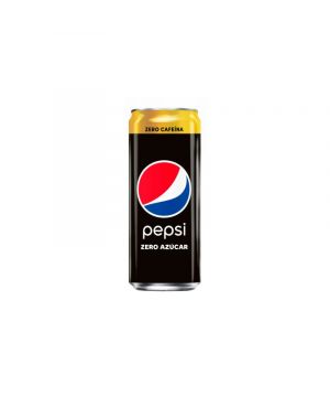 Pepsi Zero Sin Cafeina Sleek 33 Cl.