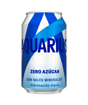 Aquarius Zero Limon Lata 33 Cl.