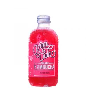 Kombucha Komvida Frutos Rojos 250 Ml.