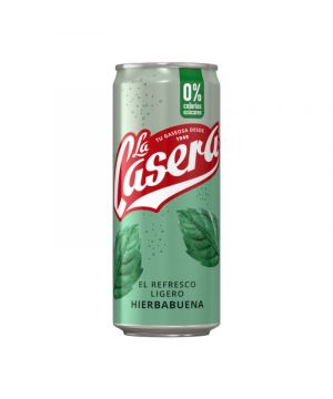 Refresco La Casera Hierbabuena Lata 33 Cl.