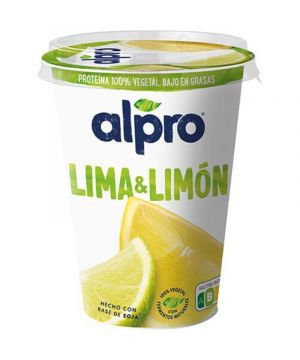 Postre Alpro Soja Lima Limon 400 Grs.