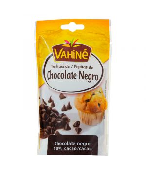 Decoracion Postres Perlitas De Chocolate Negro Vahine 100 Gr