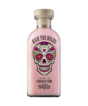 Crema Kick The Rules Fresa Con Tequila 70 Cl.