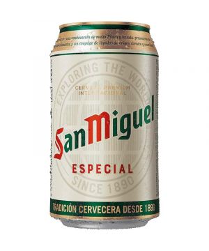 Cerveza San Miguel Lata 33 Cl.