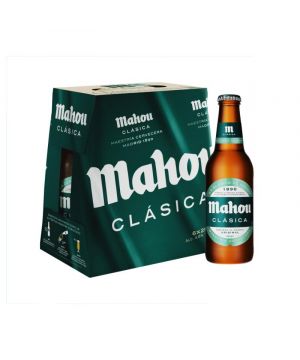 Cerveza Mahou Clasica 25 Cl. Pack 6 Unds