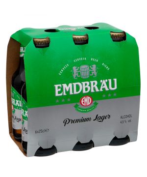 Cerveza Emdbrau 25 Cl. Pack 6 Unds