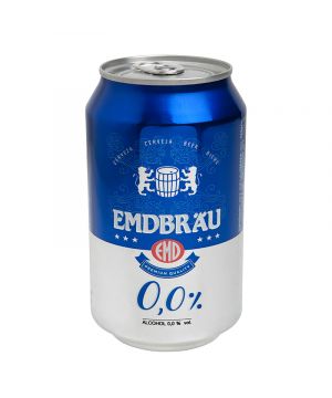 Cerveza Emdbrau 0,0% Sin Alcohol Lata 33 Cl.