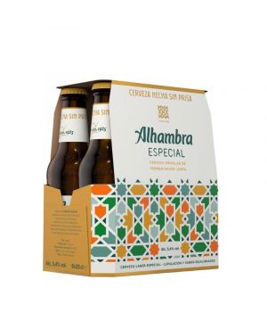 Cerveza Alhambra Especial Pack 6 Und X 25 Cl.