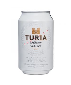 Cerveza Turia Tostada Lata 33 Cl.