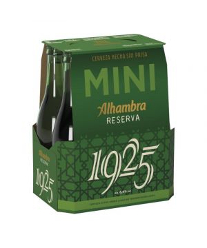 Cerveza Alhambra Reserva 1925 22,5 Cl. Pack 6 Unds