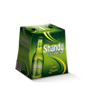 Cerveza Cruzcampo Shandy 25 Cl. Pack 6 Unds
