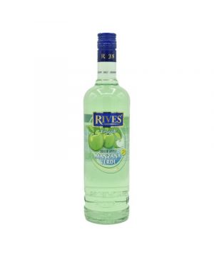 Licor Rives Manzana Verde Sin Alcohol 70 Cl.