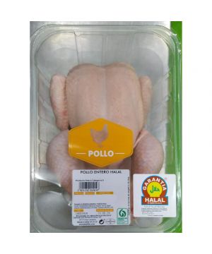 Pollo Entero Halal, Bandeja Kilo