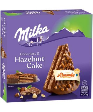 Tarta Milka Chocolate Y Avellanas 400 Grs.