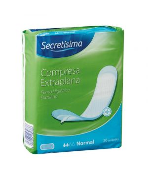 Compresa Secretisima Extraplana 20 Unds