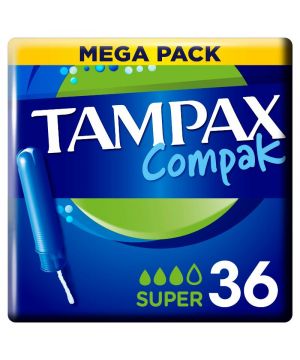 Tampax Compak Super 36 Unds